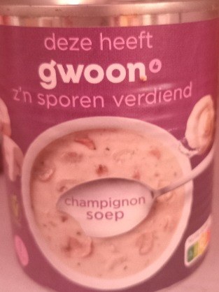 Champignon Soep - g'woon
